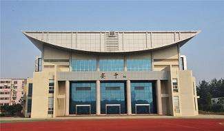 郑州第九中学校园风光