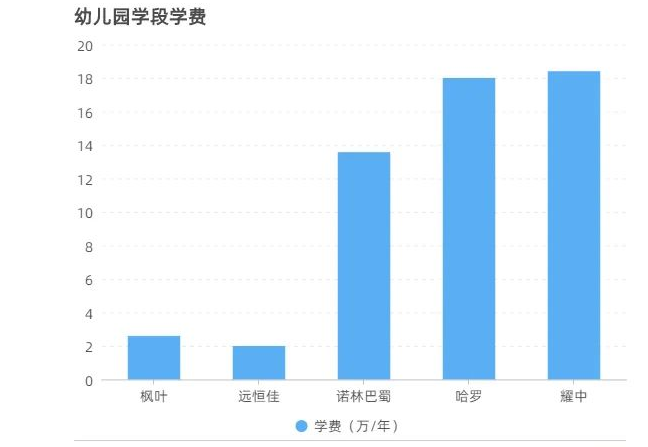 重庆国际幼儿园学费