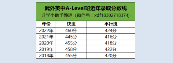 武外英中2023年招生政策