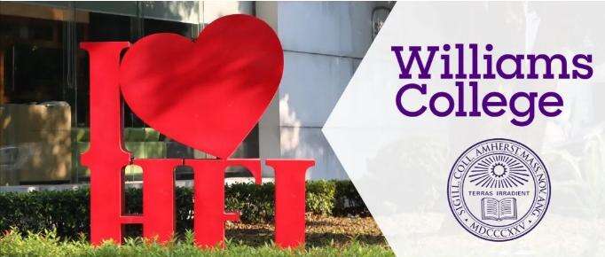 9月14日，美国阿默斯特学院&威廉姆斯学院招生官到访HFI！