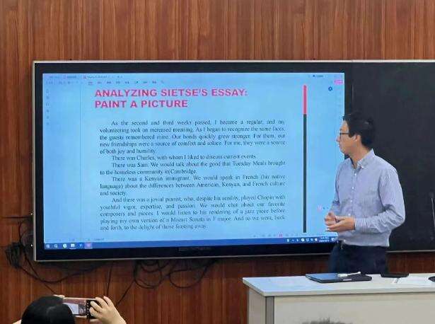 哈佛大学招生官到访南京市第一中学国际部！