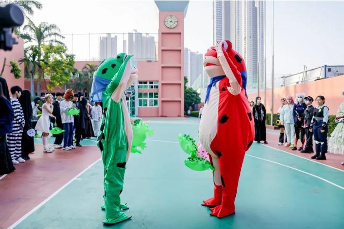 深圳博纳国际学校：一场跨文化融合的盛会，缤纷美食遇见奇幻变装！
