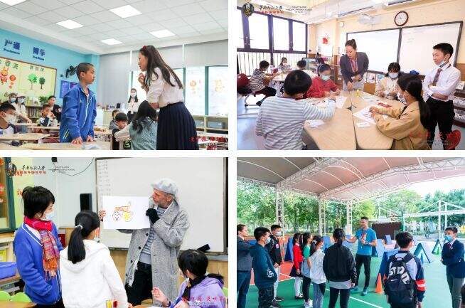 11月25日，华外同文外国语学校游园打卡主题探校活动！一起寻华外名筑！