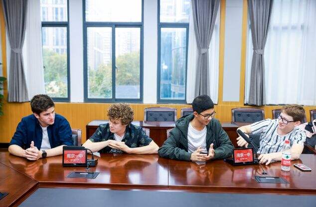 澳大利亚珀斯学校来访南京一中国际部，共&ldquo;谱&rdquo;友谊