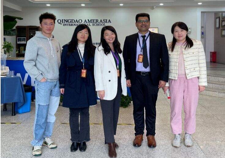 青岛明德封面人物Dr. Hassan：外国博士的创新物理课