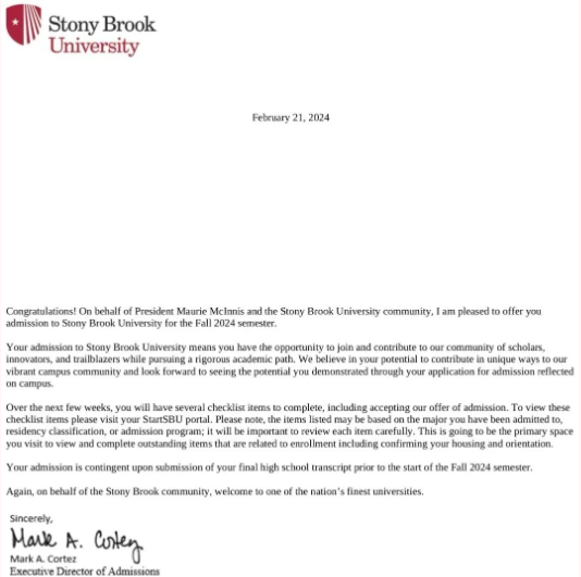 深圳市南山为明学校国际部：2024届美高录取捷报！