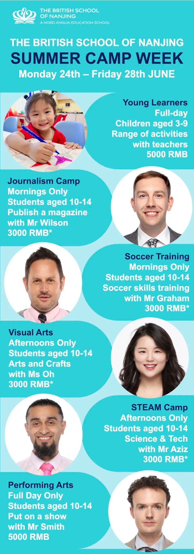 南京英国外籍人员子女学校：2024夏令营开始招生！