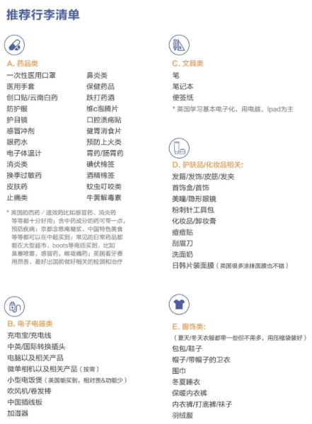 成都电子科技大学OSSD国际课程:英美加澳留学行前指南，这些东西千万别带!