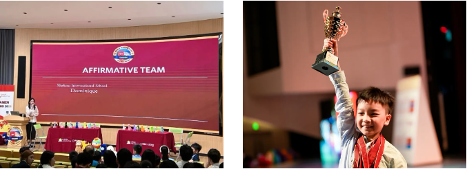 从SIS课堂到世界舞台！Dominique的胜利之征途！