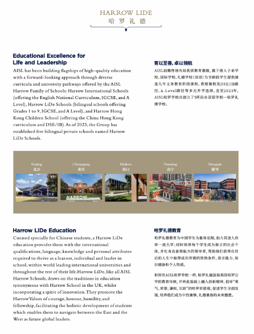重庆哈罗礼德学校2024/25年简章！(图11)