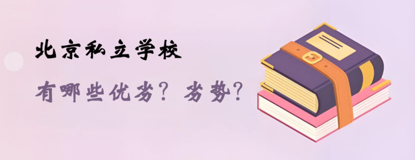 北京私立学校有哪些优劣？劣势？