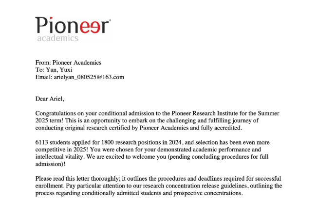 深圳市博纳学校：学子再获&ldquo;夏校天花板&rdquo;和&ldquo;藤校试金石&rdquo;Pioneer录取！